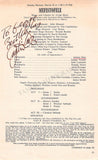 Opera Singers Signed Cast Pages – Lot of 86