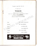 Theatre National de L'Opera Comique - Set of 10 Unsigned Programs 1917-1931