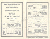 Karsavina, Tamara - Performance Program London 1931