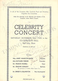 Ferrier, Kathleen - Signed Program London 1943