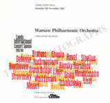 Leeds International Concert Season - Lot of 25 Signed Programs 1983-1987