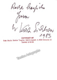 Eichhorn, Kurt - Signed Photograph 1983