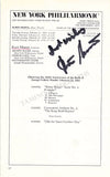 Conductors Signed Program Pages – Set of 42