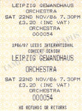 Leeds International Concert Season - Lot of 25 Signed Programs 1983-1987