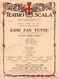 Teatro La Scala - Set of 15 Unsigned Playbills