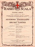 Teatro La Scala - Set of 15 Unsigned Playbills