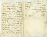 Cinti-Damoreau, Laure - Set of 2 Autograph Letters Signed