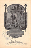 Tibbett, Lawrence - Signed Concert Program 1934