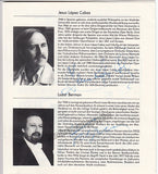 Berman, Lazar - Lopez-Cobos, Jesus - Signed Program Berlin 1984