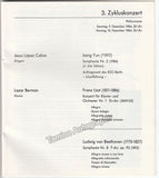 Berman, Lazar - Lopez-Cobos, Jesus - Signed Program Berlin 1984