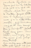 Escalais, Leon - Autograph Letter Signed