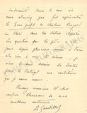 Gandillot, Leon - Autograph Letter Signed 1903