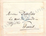 Le Cieux, Leon - Autograph Note Signed