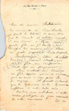 Melchissedec, Leon - Set of Autograph Letters & Other Documents