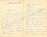 Melchissedec, Leon - Set of Autograph Letters & Other Documents