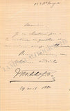 Melchissedec, Leon - Set of Autograph Letters & Other Documents