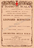 Bernstein, Leonard - Signed Teatro La Scala Poster