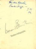 Bernstein, Leonard - Signed Album Page
