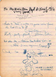 Refice, Licinio - Autograph Music Quote Signed 1947