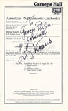 Pianists Signed Program Pages – Lot of 14