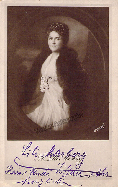 Marberg, Lili - Signed Photograph