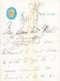 Langtry, Lillie - Set of 3 Autographs & Photo Lot