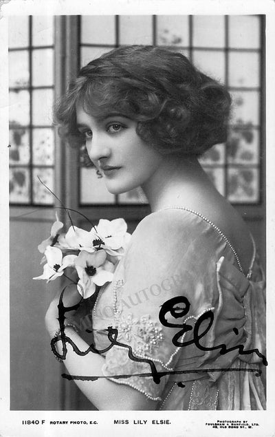 Elsie, Lily - Signed Photograph