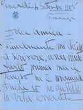 Cavalieri, Lina - Set of 4 Autograph Letters Signed