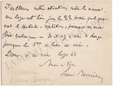 Bernier, Louis - Autograph Letter Signed