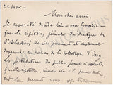 Bernier, Louis - Autograph Letter Signed