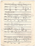 Beydts, Louis - Set of 3 Score Manuscripts