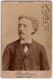 Diemer, Louis - Signed Cabinet Photograph 1894
