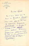 Ganne, Louis - Autograph Letter Signed