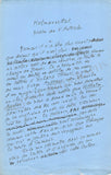 Gillet, Louis - Autograph Manuscript Signed