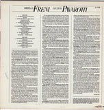 Freni, Mirella - Pavarotti, Luciano - Signed LP Record "Freni Pavarotti"