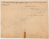 Hillemacher, Lucien - Autograph Letter Signed 1907