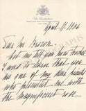 Bori, Lucrezia - Autograph Letter Signed 1936