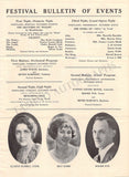 Maine Music Festival - Set of 3 Programs (1901, 1918, 1926)