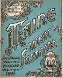 Maine Music Festival - Set of 3 Programs (1901, 1918, 1926)