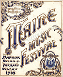 Maine Music Festival - Set of 3 Programs (1901, 1918, 1926)