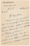 Berthomieu, Marc - Set of 2 Autograph Letters Signed