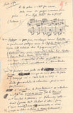Delannoy, Marcel - Signed Document