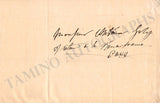 Bordogni, Giulio Marco - Autograph Letter Signed