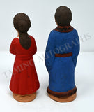 Callas, Maria - Del Monaco, Mario - Set of 2 Clay figurines
