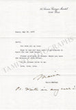 Callas, Maria - Typed Letter Signed 1975