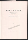 Callas, Maria - Program Anna Bolena 1957