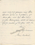 Gutheil-Schoder, Marie - Signed Photograph in Die Meistersinger + Autograph Letter Signed