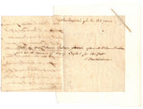 Malibran, Maria - Autograph Note