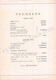 Anderson, Marian - Set of 13 Concert Programs Buenos Aires 1937-38