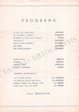 Anderson, Marian - Set of 13 Concert Programs Buenos Aires 1937-38